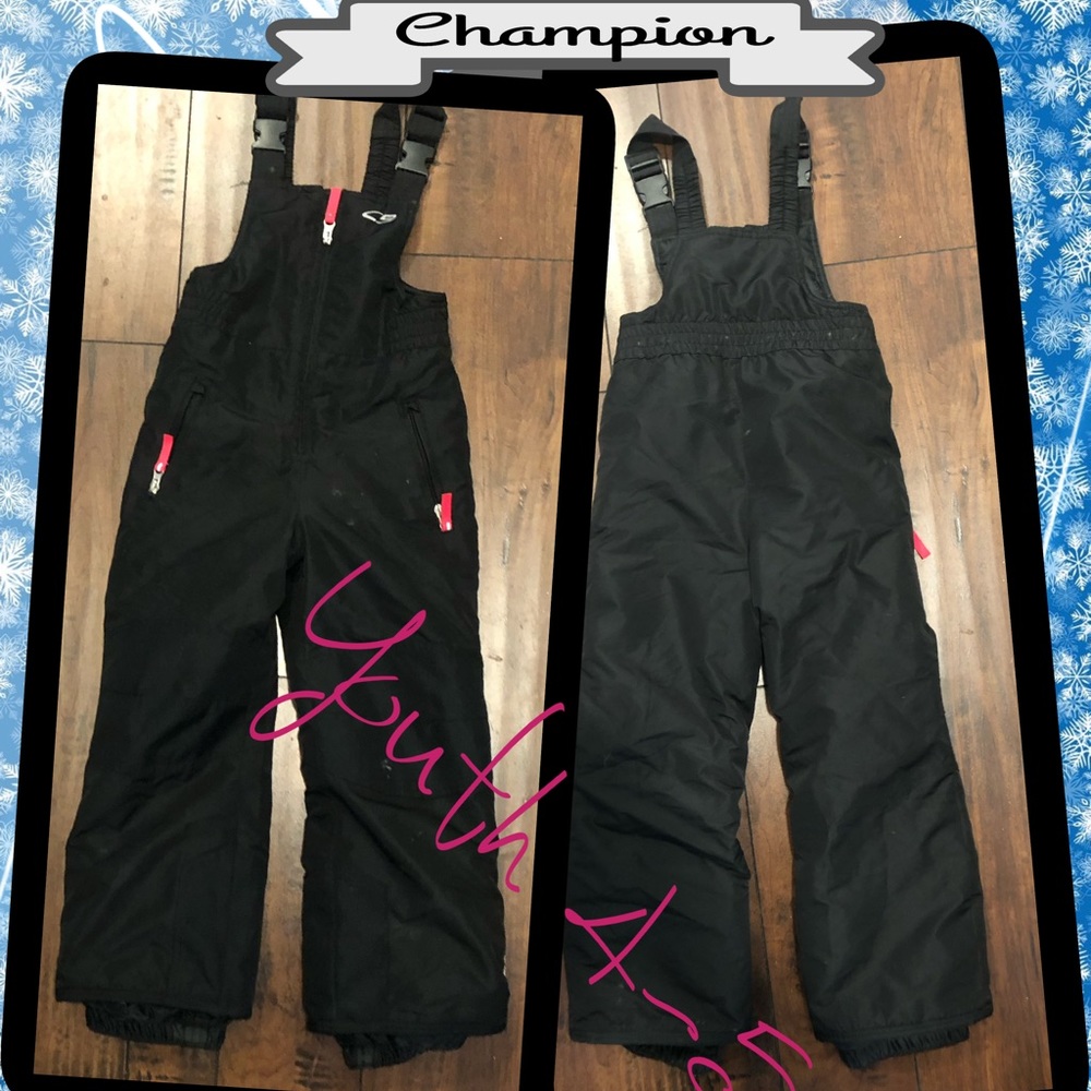 Snowsuit ski snow bibs Champion @Target Youth 4-5